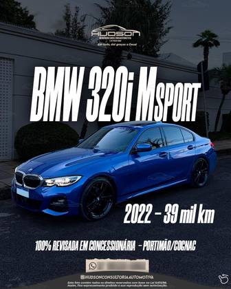 BMW 320i 2.0 16V TURBO FLEX M SPORT AUTOMÁTICO